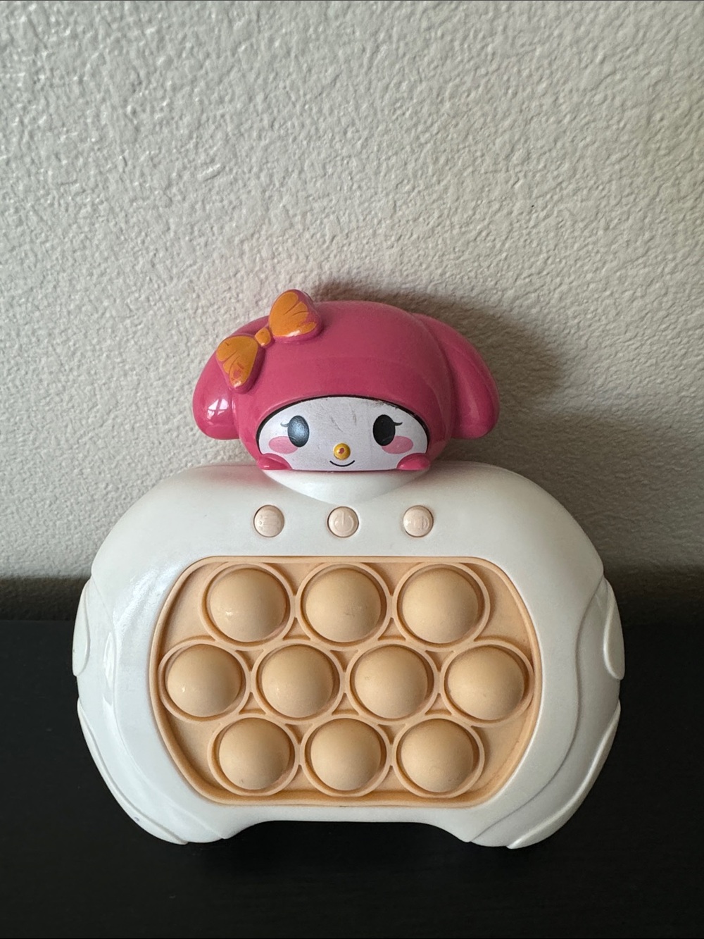 Pink Character Pop Bubble Toy - Kids Sensory Fidget